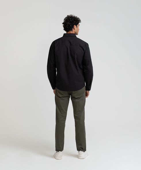 Men's Hidden Placket Shirt